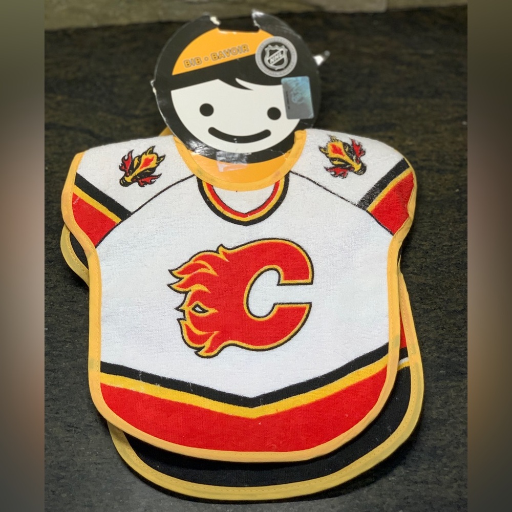 NHL CALGARY FLAMES | Wonder WomanSet of 2 | Home and Away Bibs